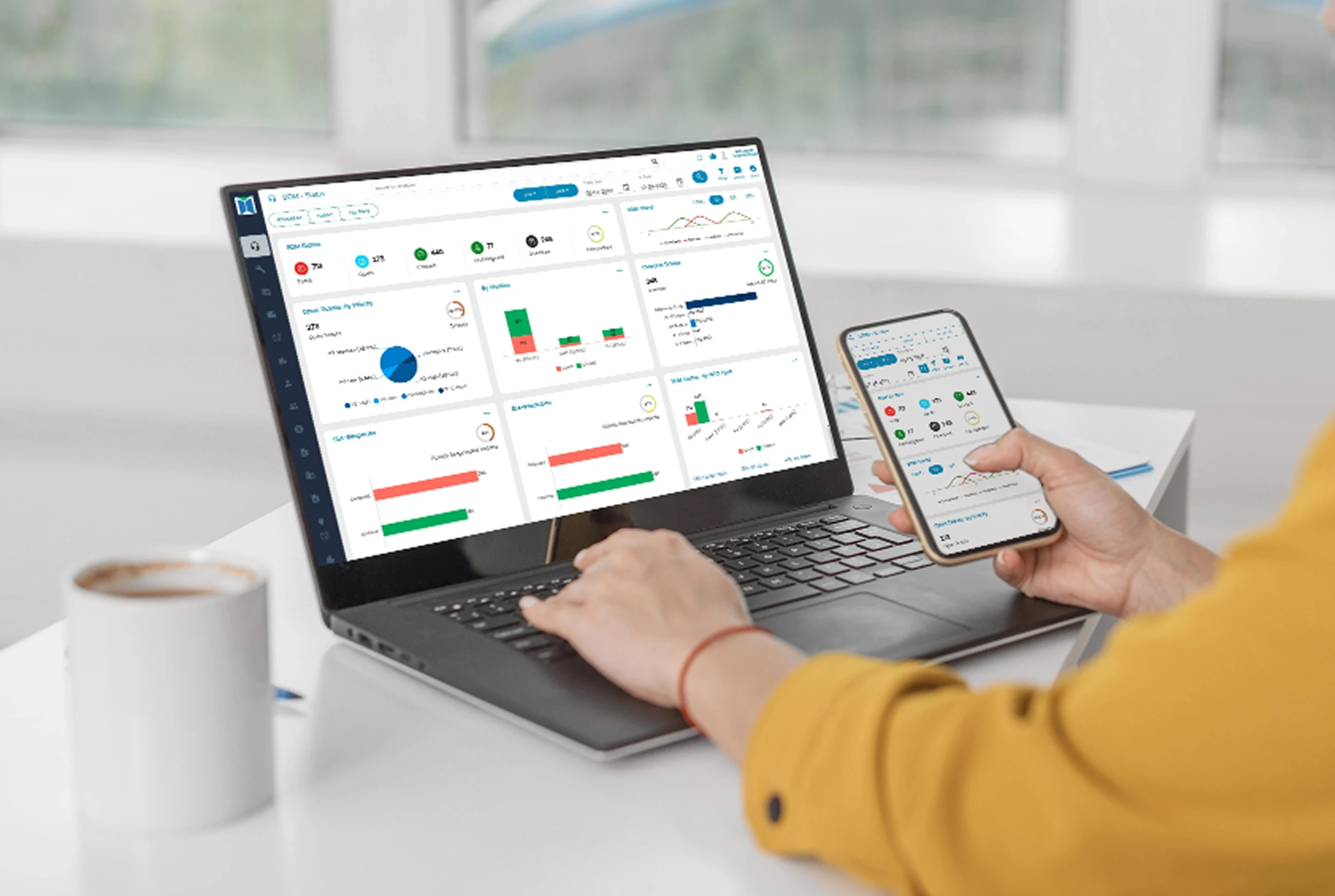 Xceed business intelligence analytics dashboard with KPI reporting and facility performance insights
